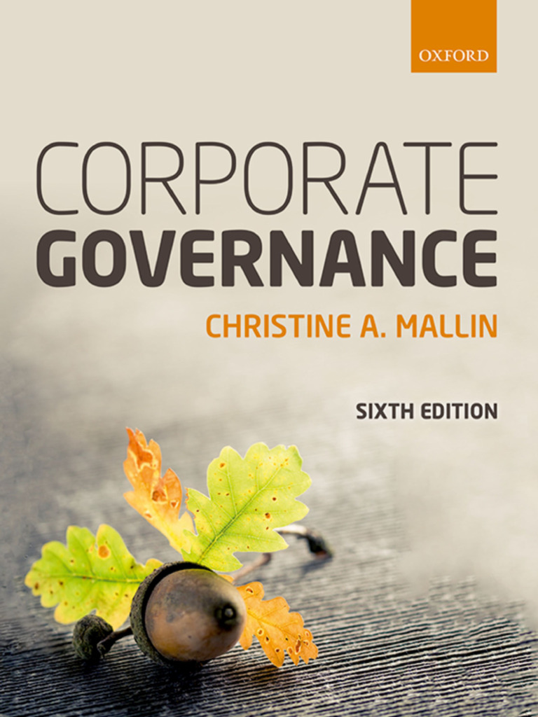 洋書 Corporate Governance First Edition 2013 Corporate Governance by Christine A. Mallin | PDF | Board Of