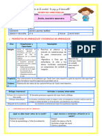 Sesión de Aprendizaje Religión 03 de Julio