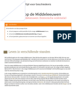 Geschiedenisdocument Over de Middeleeuwen