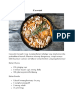 Cassoulet BY INDAH MAQFIRAH