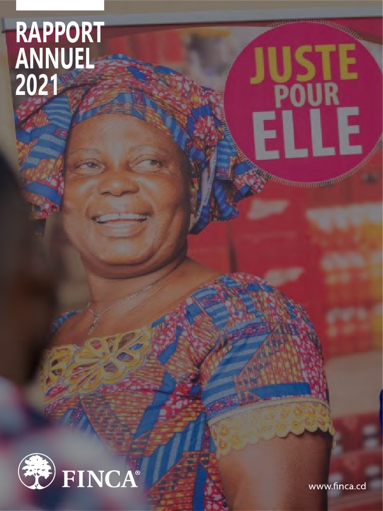 Rapport Annuel FINCA RDC 2021 | PDF | Gestion des ressources humaines ...