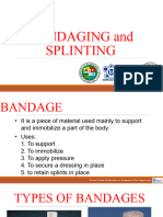 4 Bandaging and Splinting