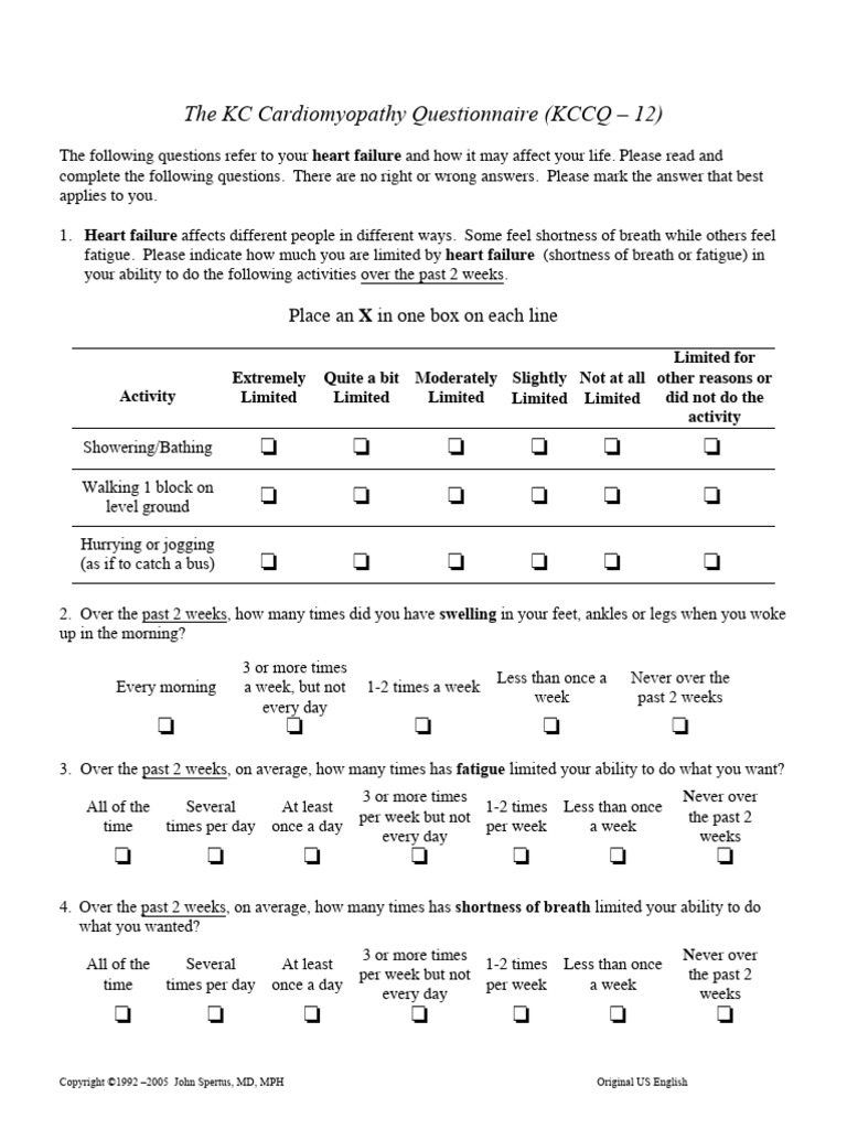 kccq-12-englishus-1-pdf-cardiovascular-system-heart