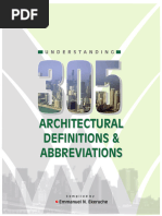 ARCHITECTURAL DEFINITION AND ABBREVATION Book 1