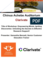 Chinua Achebe Auditorium