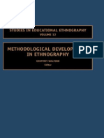 (Studies in Educational Ethnography 12) Geoffrey Walford - Methodological Developments in Ethnography-Emerald Group (2007)