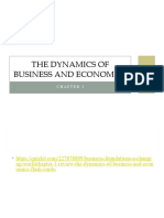 The Dynamics of Business and Economics