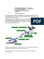 Sistem Ekzos Yang Berfungsi Bagi Menyingkirkan Gas