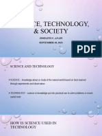 Science Technology Society Chapter 1