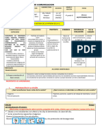 SESIÓN DE APRENDIZAJE DE Religion 8 de Setiembre Del 2023