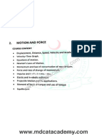 2.motion and Force Notes