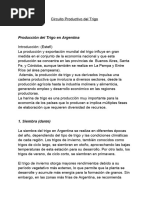 Circuito Productivo Del Trigo | PDF