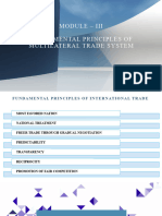 Module - III - Fundamental Principles of Intl Trade (Auto-Saved)