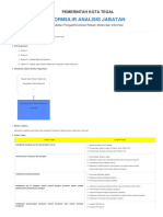 Formulir Analisis Jabatan: Pemerintah Kota Tegal