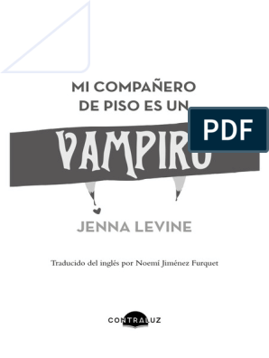 Mi Companero de Piso Es Un Vampiro, PDF