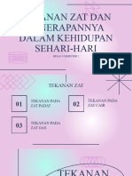 Tekanan Zat Dan Penerapannya Dalam Kehidupan Sehari-Hari: Kelas 8 Semester 2