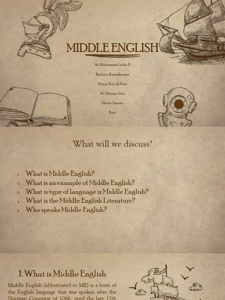 Middle English | Download Free PDF | English Language | Middle English ...