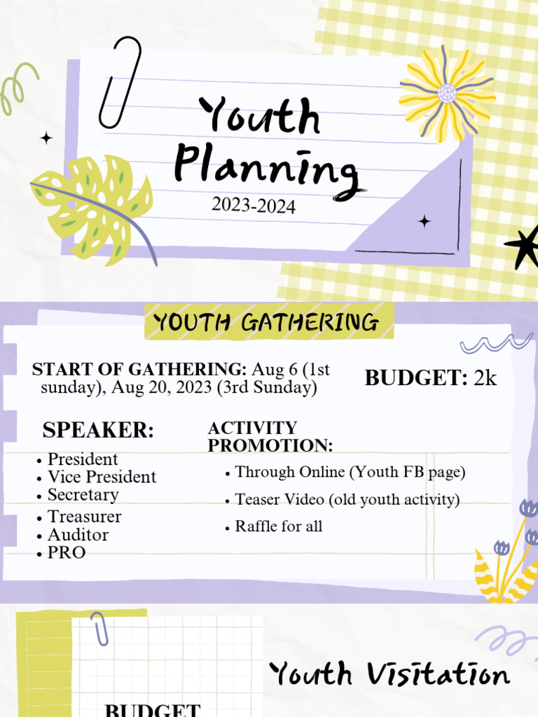 Youth Planning Final - 061151 | PDF