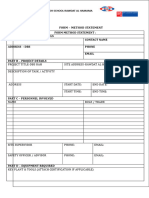 Form Method Statement