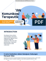 Materi 10 Hambatan Komunikasi Terapeutik