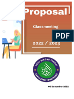 Proposal Classmeeting 2022
