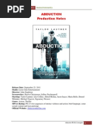 Download Abduction the Movie Notes by Alessandro Medici SN67200152 doc pdf