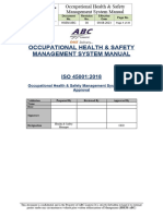 Health & Safety Manual (ISO 450012018)