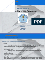 Pertemuan 2 - Sketsa, Garis Dan Penamaan