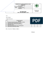 Daftar Tilik Penjaringan