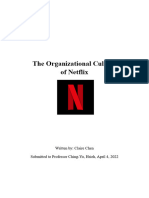 A Report of Netflix's Business Model