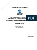 Cccfi Informe Final Plan de Posicionamiento Ibera