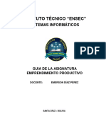 Unidad 2 Idea y Estrategia de Un Emprendimiento "El Qué"