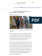 Poder Judicial - Noticias Institucionales - Ministro de La Corte Suprema de Chile y Su Esposa Visitaron El Palacio Piria