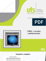 DigitalesII - VHDL y Circuitos Combinacionales