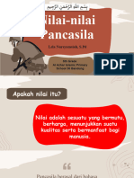 Tema 1 SUB 2 - Nilai-Nilai Pancasila