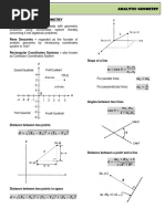 Analytic Geometry - Notes