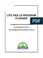 Life Skills Program Planner: A Framework For The Development of Programs For Pupils Who Experience Developmental Delays