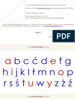 ksiazka alfabet litery drukowane