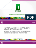 Presentación Generalidades de Los Proyectos