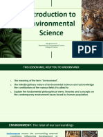 Lesson 1 - Introduction To Environmental Science-Merged