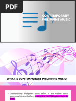 Contemporary Philippine Music