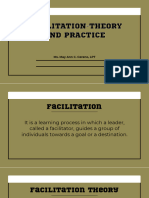 Facilitation Theory and Practice