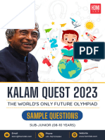 Sub-Junior Kalam Quest