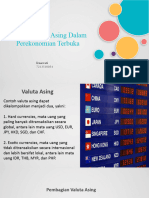 Contoh Konsep Valuta Asing Dalam Perekonomian Terbuka