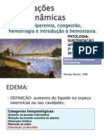 1-Edema Congestao Hiperemia Hemorragia e Hemostasia-1