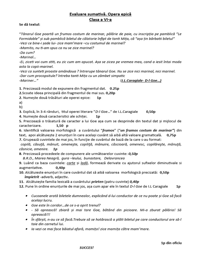 Test - DL Goe | PDF