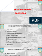 Slide Higiene e Primeiros Socorros - 1