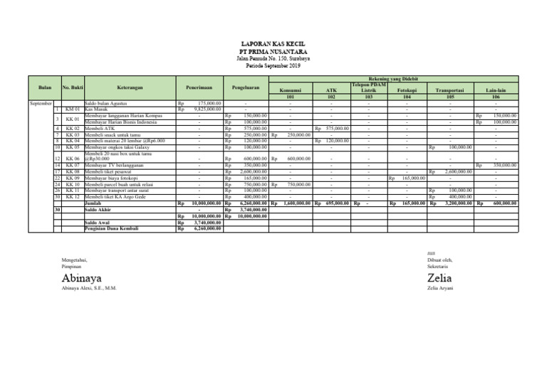 PT Prima Nusantara Fix | PDF
