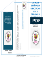 Triptico de Informes Psicologia