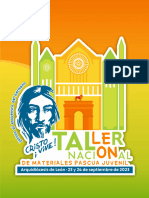 Convocatoria Taller Nacional de Pascua Juvenil 2023